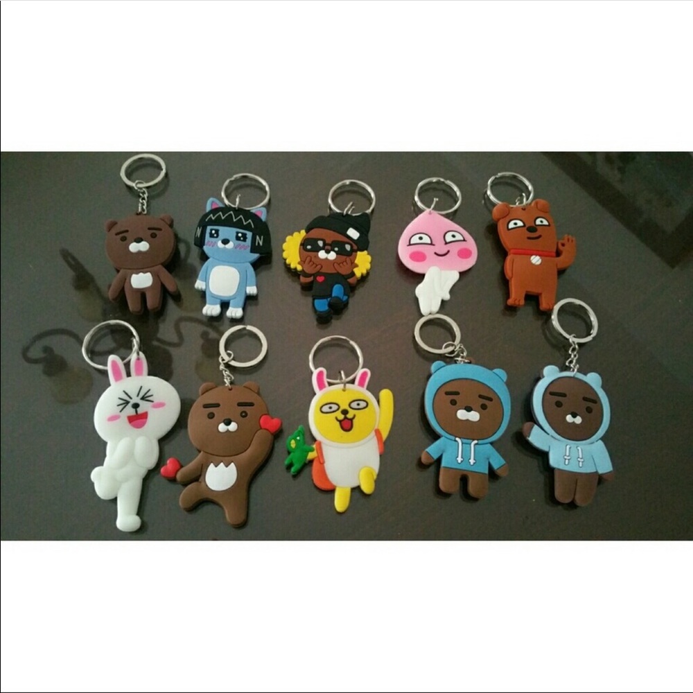 Kakao talk keychains